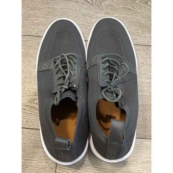 BYLT Shoes Men\'s 12 M Gray Knit Lido Lace Up Low Top Classic Casual Sneakers main image 5